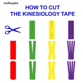 Nuhopes Kinesiology Tape Athletic Recovery Medical Roll Taping protesct Muscle CL