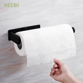 HEEBII Sturdy Toilet Paper Holder Attractive Paper Towel Rack Roll Holder for Bathroom Kitchen Durable Premium Self-Adhesive or Drilling Wall Mounted/Multicolor