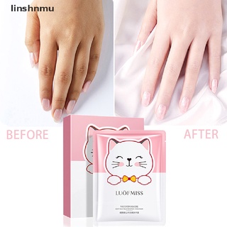 [linshnmu] Goat Milk Rejuvenation Cat Hand Mask Tender Skin Care Exfoliating Calluses [HOT]