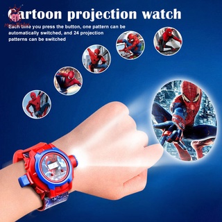 niños electrónico de dibujos animados reloj anime de dibujos animados película personaje proyección reloj