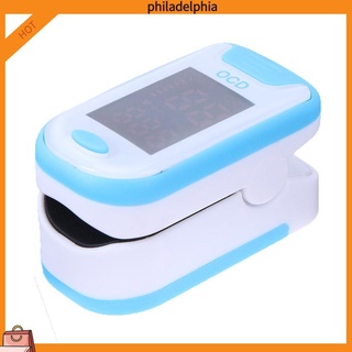 * Probador Digital de la presión arterial del pulso del cuidado de la salud del oxígeno del dedo (azul) -170755.04