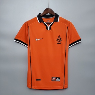 1998 holland home retro camiseta de fútbol