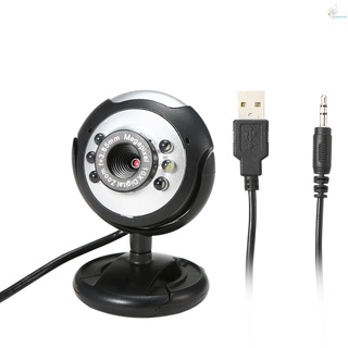 Webcam s.p 640p en Vivo De transmisión De Webcam con micrófono giratorio De 360 grados cámara Web Usb Para Pc Portátil