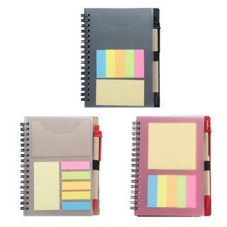 Bloc De Notas creativas De bobo/Notas adhesivas creativas Kawaii cuaderno De papelería diario con bolígrafos útiles escolares De oficina regalo