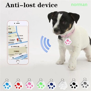 NORMAN Práctico Rastreador De Actividad Impermeable Buscador De Vehículos GPS Tracker Inalámbrico Anti-Pérdida Bluetooth Para Mascotas Perro Gato Niños Mini Llaves Localizador Dispositivo/Multicolor (1)