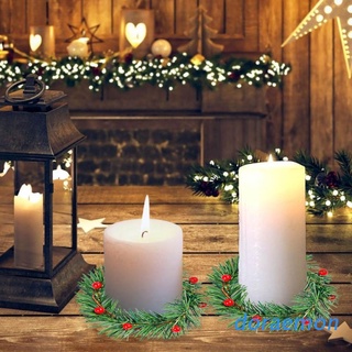 Drm 6 pzas De anillos De Vela navideñas Para decoración del hogar/boda/Sala De Estar/habitación (1)