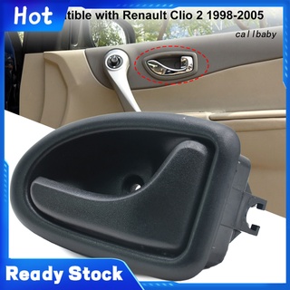 <CALLBABY> Mango Interior fiable compacto negro derecho mate Interior tirador de puerta 6939 para Renault Clio 2 1998-2005 (1)