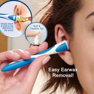 Limpiador de oídos Earpick fácil eliminación de cera espiral limpiador de oídos pick Clean herramienta (1)