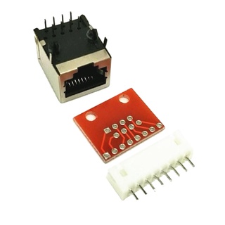 1pc 8 Pin Connectors and Breakout Board Adapter Kit Check Ethernet