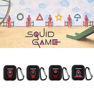 Squid game character - funda para auriculares inalámbricos Bluetooth, funda protectora para AirPods 1/2