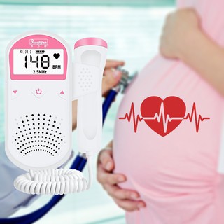 lemonkids hogar fetal doppler bebé prenatal detector de frecuencia cardíaca hogar sonar doppler estetoscopio mujeres embarazadas monitor fetal (1)