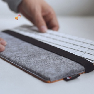 amj Protection Storage Case Shell Bag Soft Sleeve for Apple Magic 2 Keyboard (3)