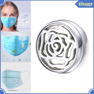 [kllxupgs] Clip de aromaterapia para máscara facial, ambientador de aceite esencial difusor de Perfume, aromaterapia difusor de aceite esencial ventilación (1)