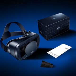 [milliongridnew] gafas 3d estéreo realidad virtual de cartón casco bluetooth yh