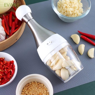 EVAN1 Kitchen Meat Grinder Bowling Shaped Vegetable Shredder Garlic Masher Mini Blender Manual Semi-automatic Handheld Mincer Food Chopper