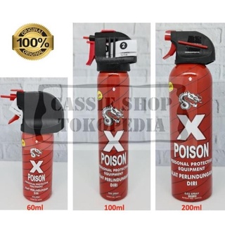 Gas desgarro/equipo de autoprotección/Original Xpoison pimienta pulverizador (1)