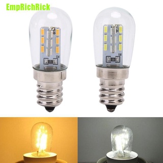 [Emprichrick] bombilla de luz Led E12 lámpara de sombra de vidrio de iluminación para máquina de coser refrigerador