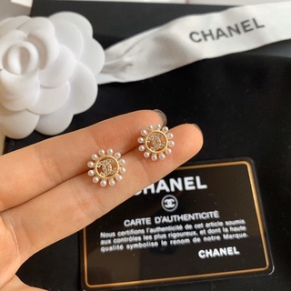 Arete De perla Chanel para mujer