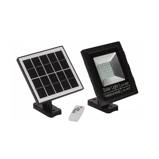 Foco Solar 25w Ip67 36 Led + Panel Solar + Control Remoto / 220038