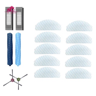 Para ECOVACS T9 AIVI/AIVI+ barredora accesorios de repuesto cepillo principal cepillo de rodadura cepillo lateral filtro HEPA fuerte fregona