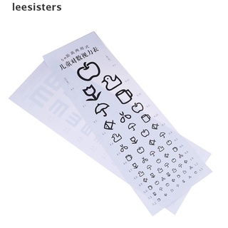 Leesisters Wallmounted Waterproof Eye Chart Testing Cahrt Visual Testing Chart for Hospital CL