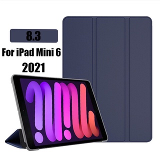 funda para apple ipad mini 6 2021 8.3" funda de piel sintética tablet coque para ipad 6a generación a2568 8.3 pulgadas