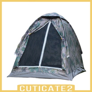 [CUTICATE2] Tienda de campaña plegable impermeable para 1-2 personas, Camping, senderismo, tienda de playa al aire libre