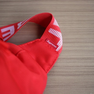 Supreme SS18 Red Premium - bolso de cintura para hombre, color rojo