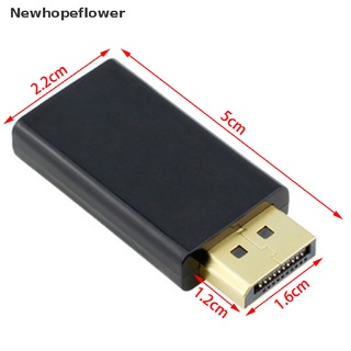 [NFPH] Puerto de pantalla a HDMI Displayport DP HDMI Cable adaptador de Cable de vídeo HDTV PC 4K (9)