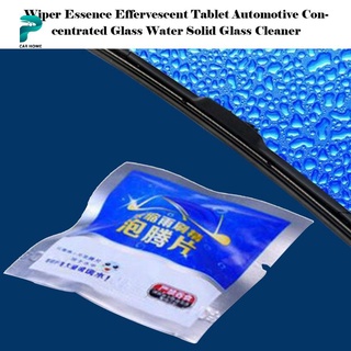 Limpiaparabrisas fino efervescente tabletas de vidrio concentrado agua limpiador de vidrio sólido (6)