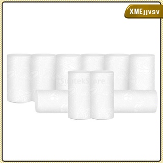 10 rollos/bolsa suave papel higiénico sedoso baño papel higiénico mesa de pañuelos cocina (9)