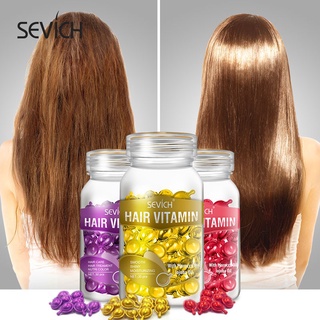 Esencia dañada para el cabello SEVICH vitamina reparación (30 cápsulas) (8)