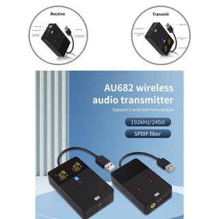 soulmate Shock-proof Audio Wireless Adapter Wireless Audio Emitter Receiver Wide Application for Monitor