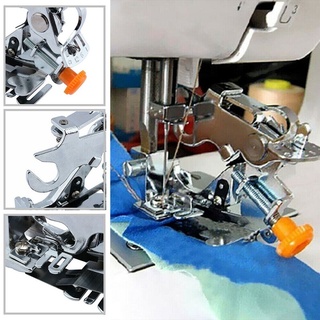 máquina de coser hogar volantes prensatelas pie bajo vástago plisado accesorio prensatelas máquina de coser accesorios (1)