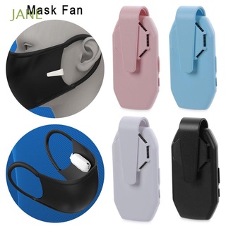 JANE Light Weight protection Fans Mini USB Rechargeable Air Cooler Portable Cooling Clip-On Facial Outdoor Wearable Electric Air Conditioner/Multicolor