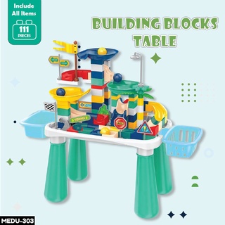 Bloque de construcción creativo mesa de juego mesa y aprendizaje juguetes educativos