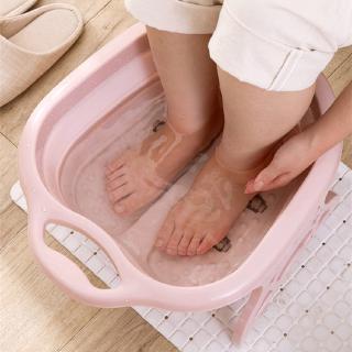 Estilo japonés plegable rodillo masaje pie baño bañera pies barril pie bañera grande viaje doméstico
