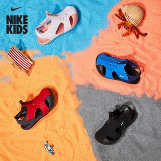 Nike oficial SUNRAY PROTECT 2 (TD) sandalias de bebé de verano de fondo suave 943827