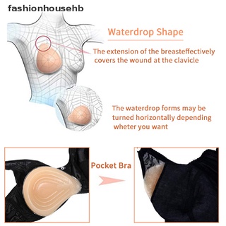 fashionhousehb silicona forma de pecho apoyo artificial espiral de silicona falso pecho falso venta caliente