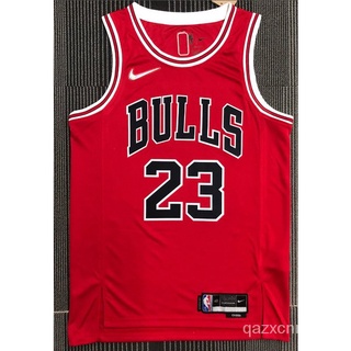 2022 Nova Temporada 2 Estilos Camiseta NBA Chicago Bulls 23 # JORDAN red 75th Aniversário basketball jersey