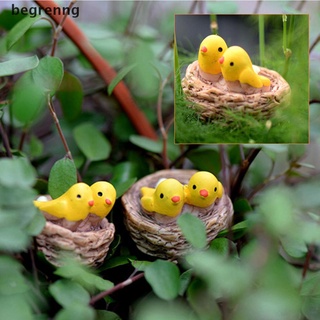 begrenng mini nido con pájaros hadas jardín miniaturas gnomos musgo terrarios resina artesanía figuritas para decoración del hogar accesorios cl (1)