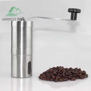 (Warmesthome) Molinillo de café Manual de acero inoxidable máquina de molienda de granos de café​