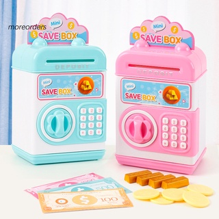 Mini caja para Guardar monedas Modelo De monedas Realista para niños