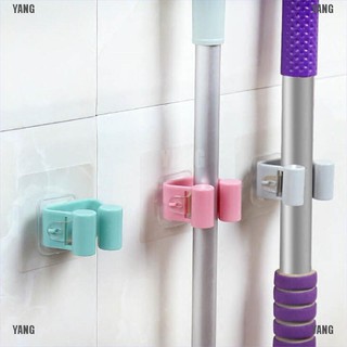 yang - soporte para fregona (1 unidad), montado en la pared, trapo/broom/umbrella/ratón