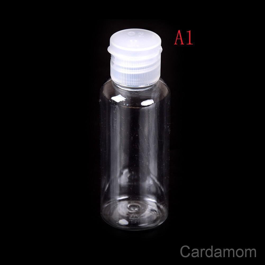 [3C & BI] 3 botellas 50/60/100 ml botellas transparentes loción de viaje champú líquido contenedor de maquillaje comprarlo ahora (1)