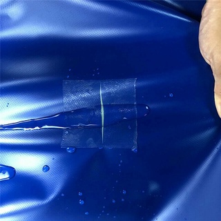 Qipin 20pcs inflable piscina suministros cinta se puede utilizar para reparar pinchazos juguetes inflables Kits (4)