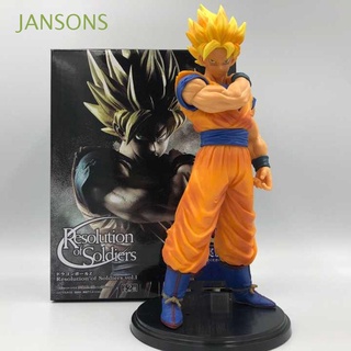 JANSONS Japón Dragon Ball Z PVC Super SaiYan Figuras De Acción Colección Modelo Son Gohan Juguetes Regalos 23cm Anime Figura Despertar