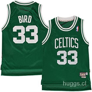Hombre Boston Celtics Larry Bird Mitchell & Ness Kelly Green Big Tall Hardwood Classics Jersey