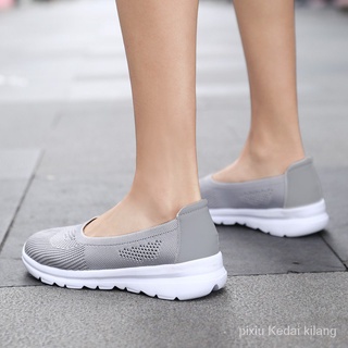 Flash moda ligero mujer Casual zapatos Kasut Perempuan plataforma mujeres zapatilla de deporte Axab