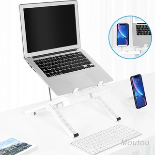 mou soporte ajustable para portátil, plegable, antideslizante, para ordenador portátil